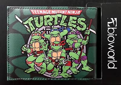 Ninja Turtles Wallet Purse ID Mens Kids Cartoon Gaming TMNT Retro Arcade PC AUS • $29.95