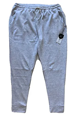 KENNETH COLE Mens Joggers Pant Sweatpants Stretch Lightweight Grey NWT 3XL 4XL • $26.99