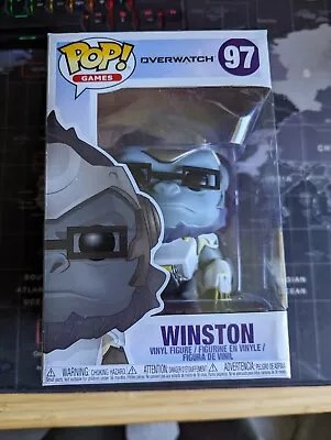 Funko Pop / Overwatch / Winston / No. 97 • $5