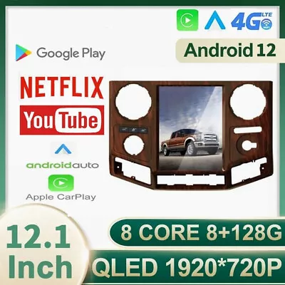 Car Android Gps Navigation Wifi 12.1  For Ford F250 F350 2008~2016 Radio Carpaly • $1043.94