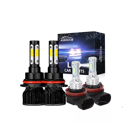 9007 H11 For Nissan Juke 2011-2014 LED Headlight Fog Light 6 Bulbs Combo Kit • $33.99