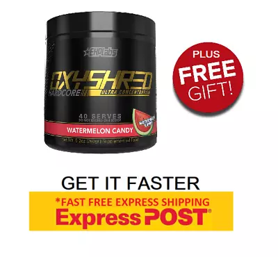 $60.90 • Buy EHPlabs Oxyshred Hardcore Fat Burner Oxy Shred All Flavours Stronger 