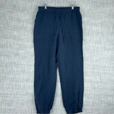 Pure Jill Womens Size S Light Weight Navy Blue Jogger Pants 2716 • $18
