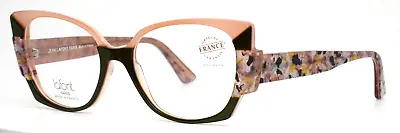 JEAN LAFONT Hirondelle 4047 Green Womens Cat Eye Eyeglasses 54-16-138 • $329.99