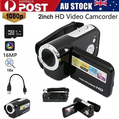 Video Camera Camcorder 16MP 16X WiFi Digital Video Recorder Cam FHD 1080P Screen • $32.89