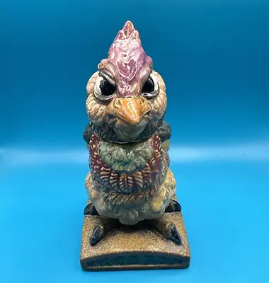 Burslem Pottery Grotesque Bird Mary Sparrow Inspired By Martin Brothers • £209