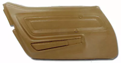 Corvette C3 Door Panel Dark Saddle LH 1970-1972 • $339.99