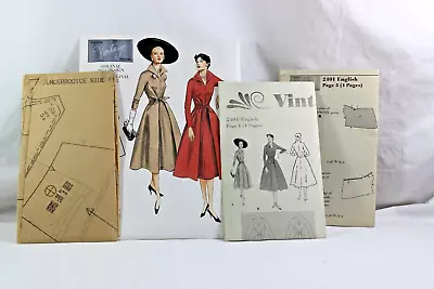 Vogue 2401 Vintage Model Original 1952 Design Dress Sewing Pattern Uncut Sz 68 • $18.95