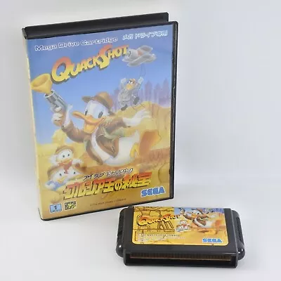 Mega Drive QUACK SHOT Starring Donald Duck No Instruction 0981 Sega Md • $35