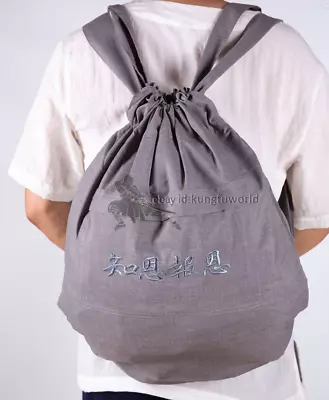 Buddhist Monk Backpack Zen Meditation Bag High Quality With Embroidery  • $25