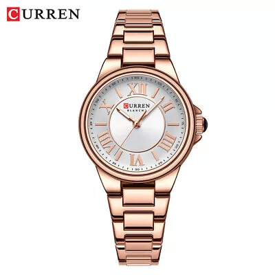 SALE Women Watch Luxury Gold Elegant Female Watch Ladies Girl Steel Wristwatch • $36.98