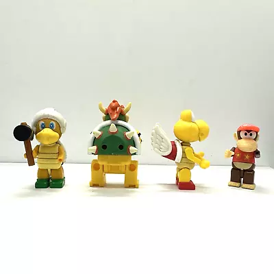 Nintendo Knex Figure Lot Of 4 Bowser Hammer Coopa Diddy Please Read Free Ship • $19.99