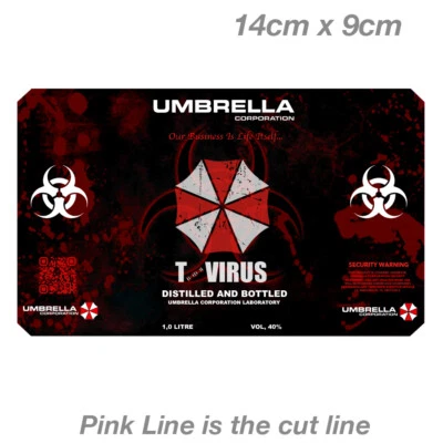 $7.20 • Buy Jack Daniels Whiskey Umbrella Corporation Label  Decal Sticker 