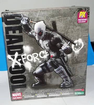 Deadpool X-force Marvel Now! Artfx+ Statue By Kotobukiya • $82.55