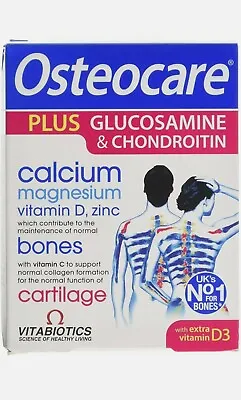 £13.93 • Buy Vitabiotics Osteocare Plus Glucosamine And Chondroitin - 60 Tablets