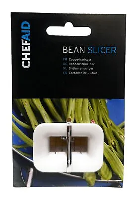 Chef Aid Bean Slicer With Stainless Steel Blades Slice Beans And Other Vegetable • £3.75