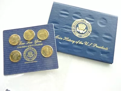 Usa Set 5 Medals United States President With Holder Uncerculated • $18.17