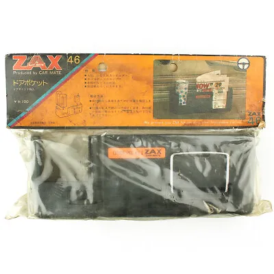 $85 • Buy Fits For Zax Car Mate Black Door Pocket Accessories Vintage Old NOS