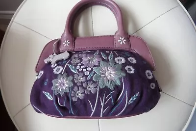 Ladies Small  Purple   Radley   Handbag In Immaculate Condition Used Once. • £10