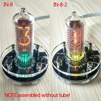 IN-8 IN-8-2 Vintage Glow Tube NIXIE Clock Electronic Vacuum Tube LED Assembled • $22.50