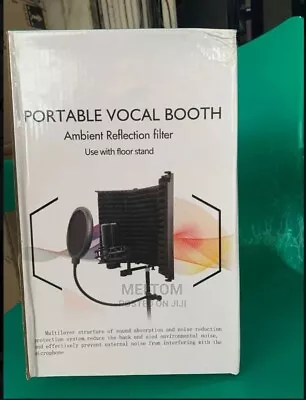 Ambient Reflection Filter Portable Vocal Booth - Isolation Shield Free Shippin • $32.99