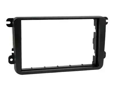 VW Skoda Double DIN Car CD Stereo Radio Facia Fascia Surround Adaptor Plate • £10.70