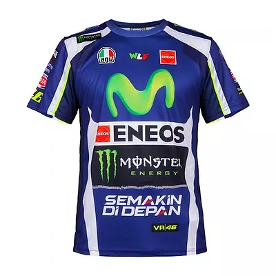 Official Valentino Rossi VR46  Replica Leather's Mans T Shirt -  YDMTS 214309 • $44.75