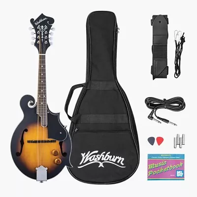 Washburn AMERICANA M3E-PACK F-style Mandolin  M3EK-A-U New • $431.10