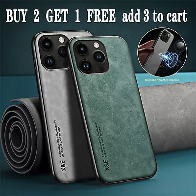 $9.49 • Buy Case For IPhone 15 14 13 12 11 Pro Max XS XR X 8 7 Plus Ultra-Thin Leather Cover