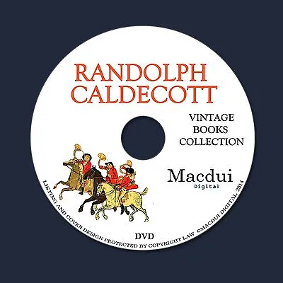 Randolph Caldecott Vintage Books Collection 29 PDF E-Books On 1 DVD Artist • £5.49