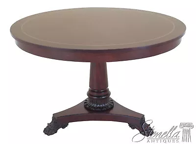 L46207: KINDEL Model #76-012 Round Empire Mahogany Library Table ~ NEW • $7795