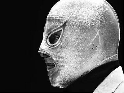 $199 • Buy Mexican Wrestling Mask Of Lucha Libre PRO GRADE DR. WAGNER SANTO SILVER KING