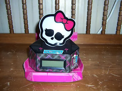 Monster High Skullette Ghoul Light Alarm Clock LCD • $24.99