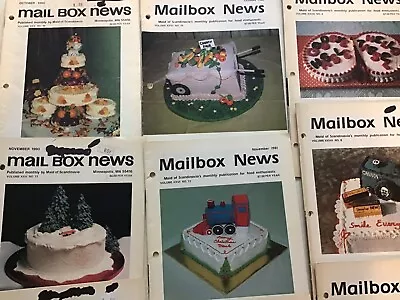 1980 To 1984 Lot 22 Mail Box News Cake Decorating Magazines Maid Of Scandinavia • $8.50