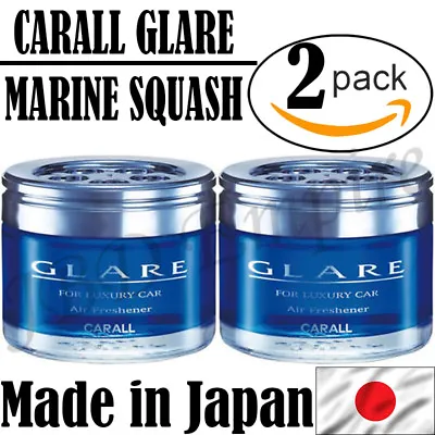 2x CARALL GLARE MARINE SQUASH A-332 SCENT AIR FRESHENER AUTO CAR HOME JAPAN JDM • $1025.99