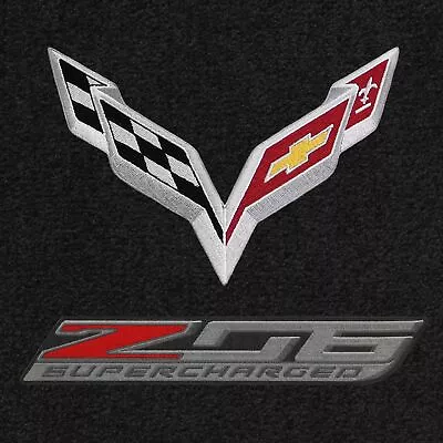 $412.98 • Buy Lloyd Mats Ultimat Ebony 3PC Floor Mats For Corvette Z06 Coupe 2014-2018