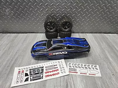 Traxxas 1/16 Mini E-Revo Body & Wheels And Tires  • $45.99