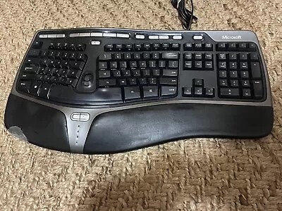 Microsoft Natural Ergonomic Keyboard 4000 V1.0 KU-0462 USB Wired Tested • $24.99