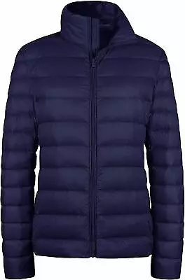 Wantdo Womens Puffer Down Jacket Ultra Light Down Jacket Packable Down Jacket • $66.38