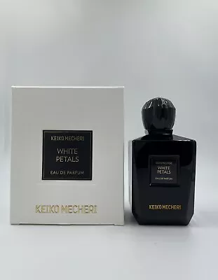 Keiko Mecheri WHITE PETALS Eau De Parfum Spray EDP 2.5 Oz 75 ML Box 99% • $39.99