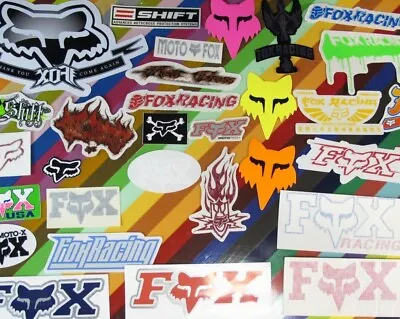 Vtg 1970s - 1980s Asstd. BMX Motocross Sticker - Fox Racing • $17