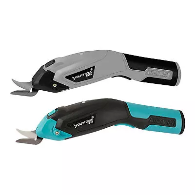 £34.88 • Buy Cordless Electric Scissors Box Cutter For Leather Rug Crafts Sewing Shears