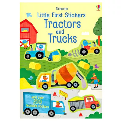 £7.49 • Buy Little First Stickers Tractors And Trucks By Hannah Watson 200 Reusable Stickers