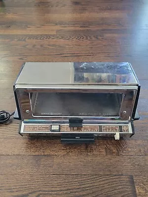 General Electric Vintage GE Deluxe 473A Toast-R-Oven Chrome Toaster Oven  • $44.98