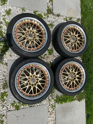 $1900 • Buy Volk Rays Gtu 5x114.3 17x8 17x8 Gt-u