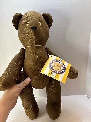 Vermont Teddy Bear Brown Moveable Joints With Tag No Clothes • $12.30