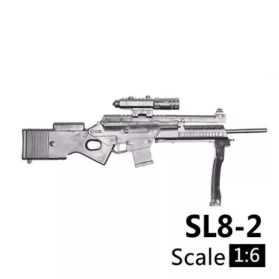 1/6 Scale SL8-2 Rifle Gun Weapon Military For 12  Action Figure Soldier UK • £4.99