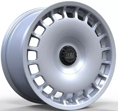$999.99 • Buy DTM-RW01 Silver Wheels Rims 17x8.5 5x100 5x112 +35 VW Jetta GTI Golf Mk2 Mk3 Mk4