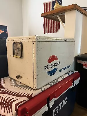 Rare Vintage Pepsi Ice Chest Produced By Progress Refrigerator Company • $400