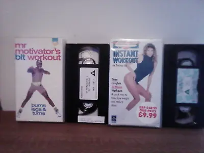 Mr Motivator's BLT Workout VHS & Kathy Smith's Instant GMTV Fitness Exercise • £7.99